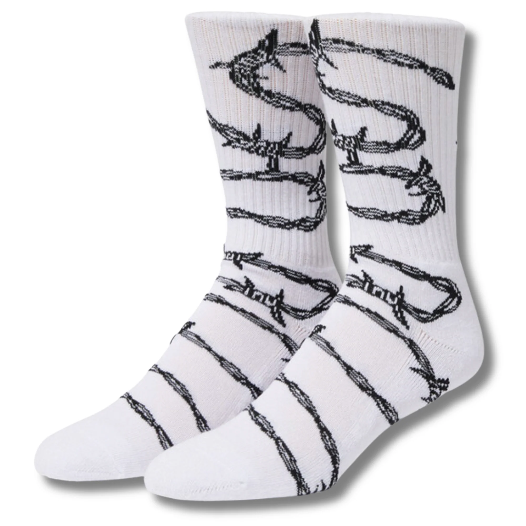 Wire Crew Socks